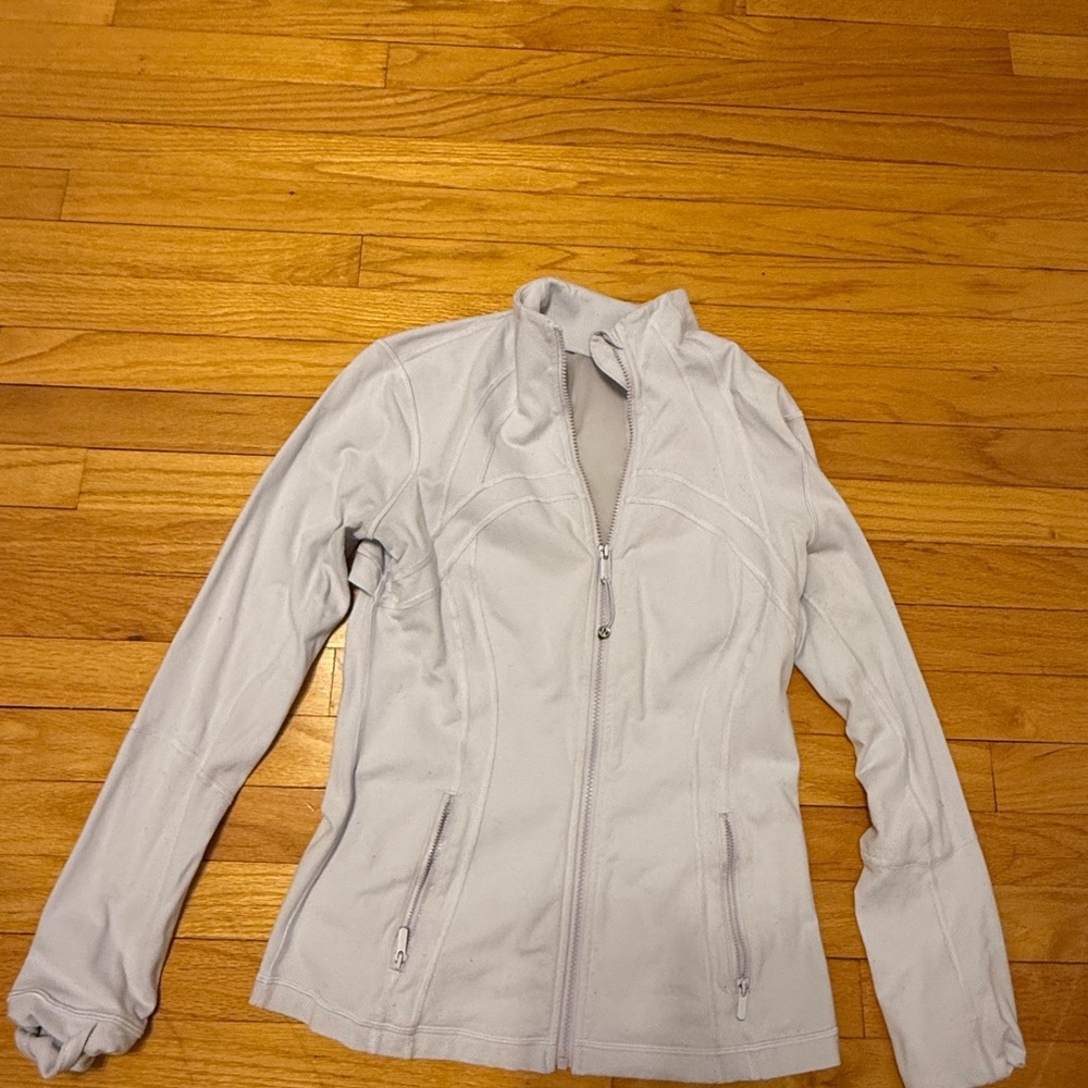 Lululemon Athletica Light Gray Ski Jacket